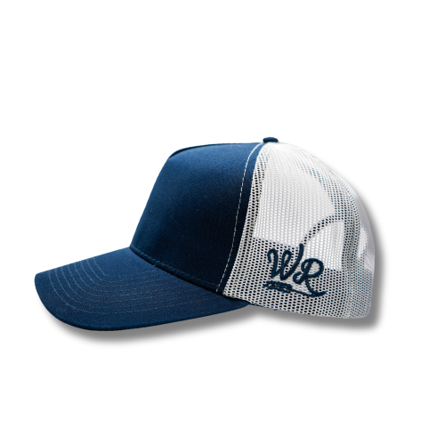 Navy/White WR Snapback