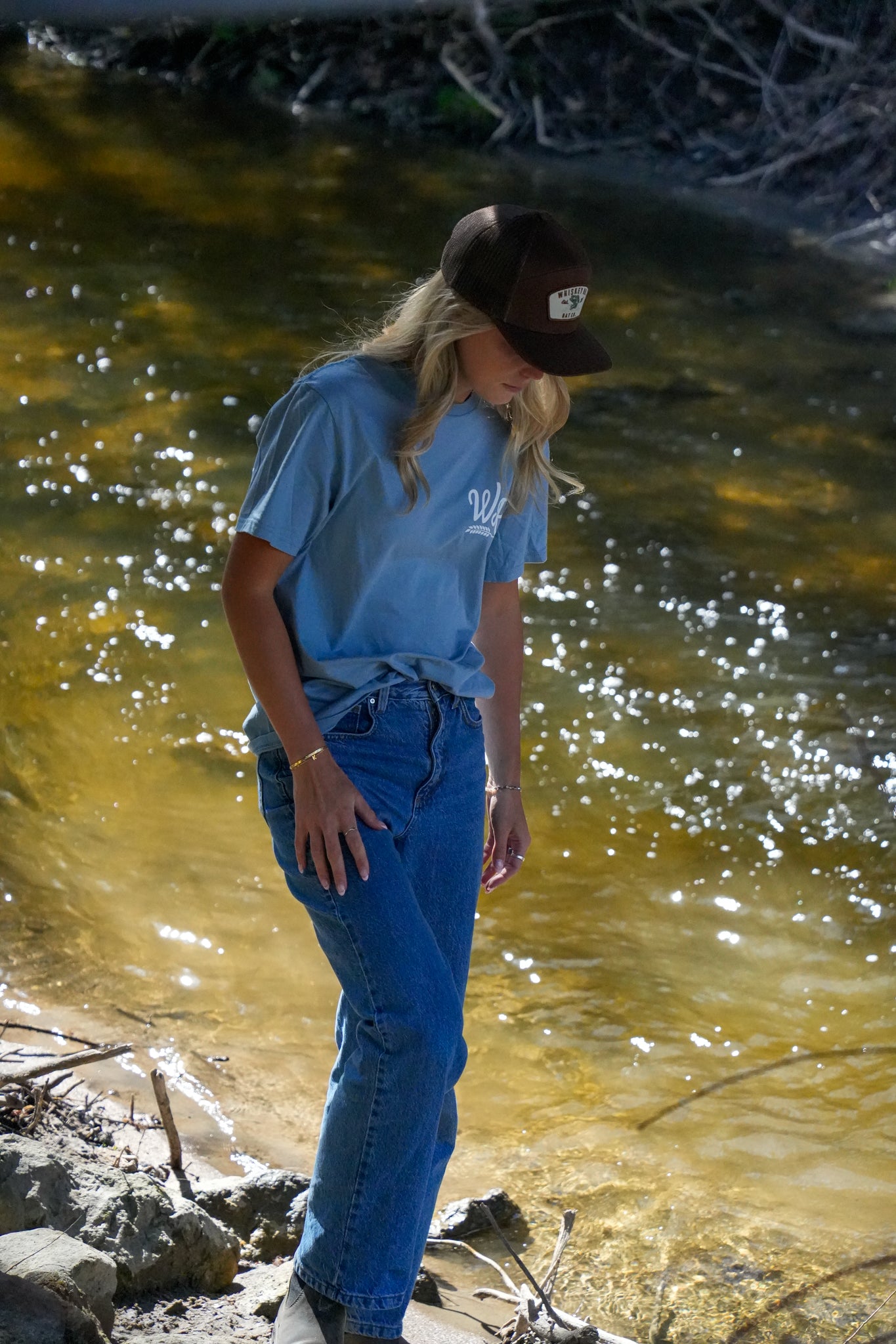 The Bass Bucket (Brown 7Panel)