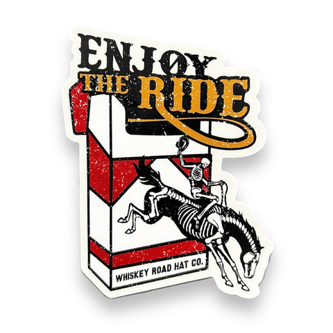 Enjoy the Ride Sticker