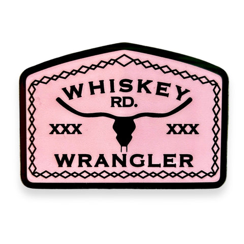 Whiskey Rd Wrangler Sticker