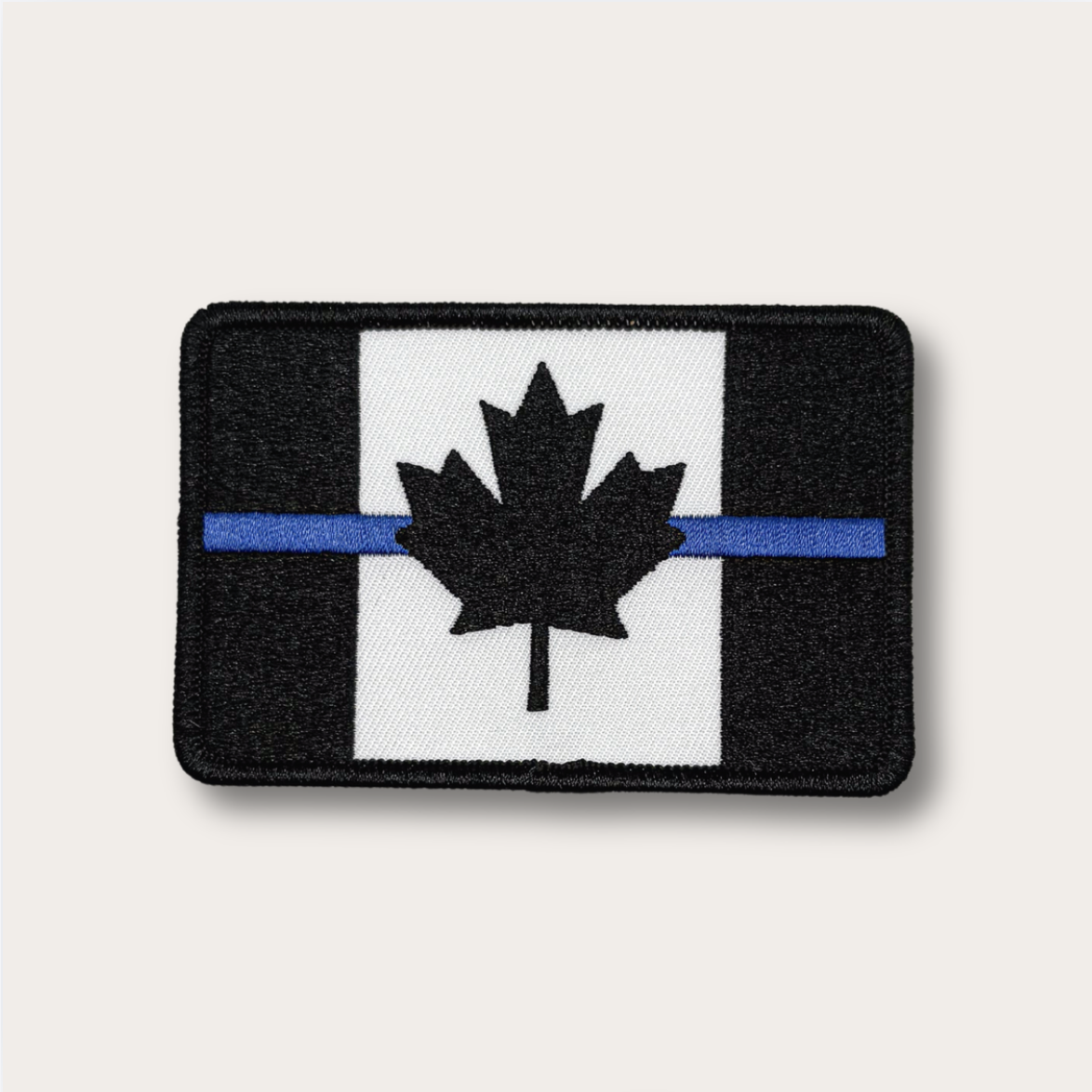Blue Stripe Canada Patch
