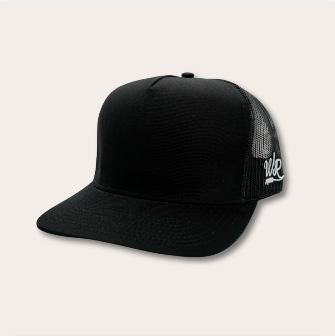 Black Trucker Snapback Hats | Whiskey Road Hat Company