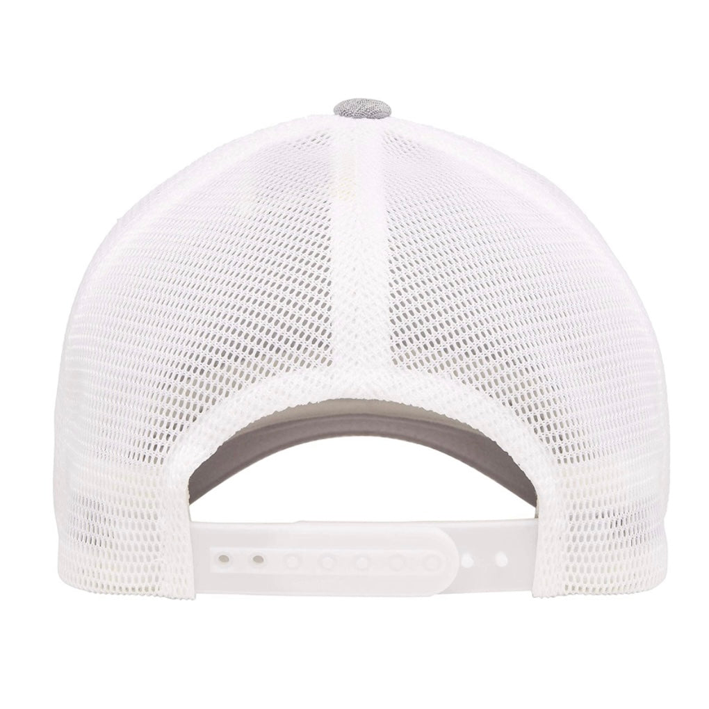 Heather/White Classic Flexfit 110
