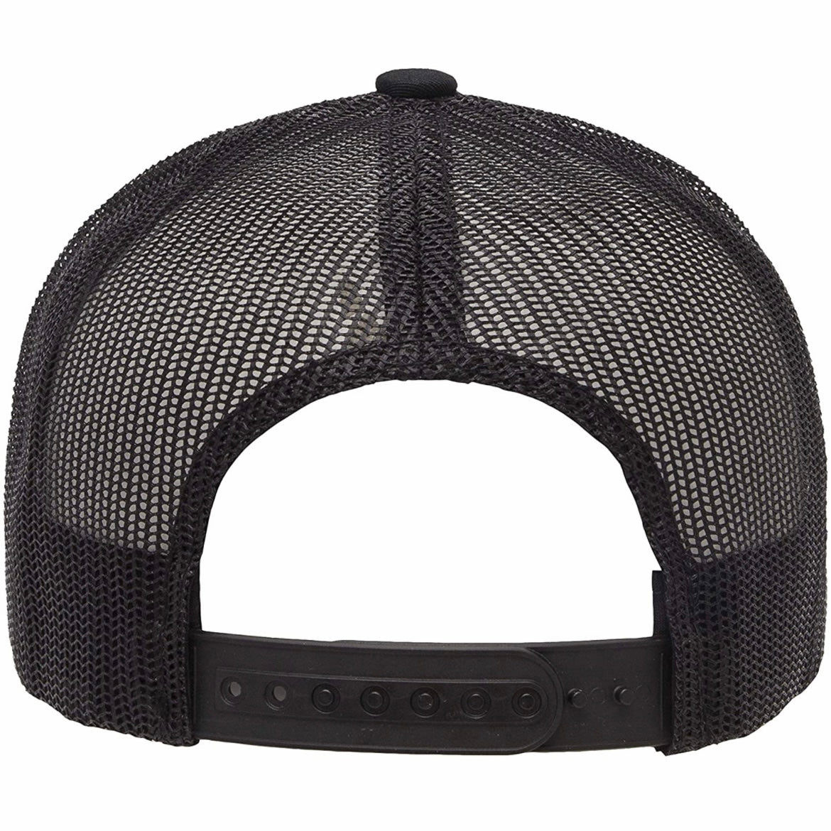 Black 6-Panel Snapback - Whiskey Road Hat Company