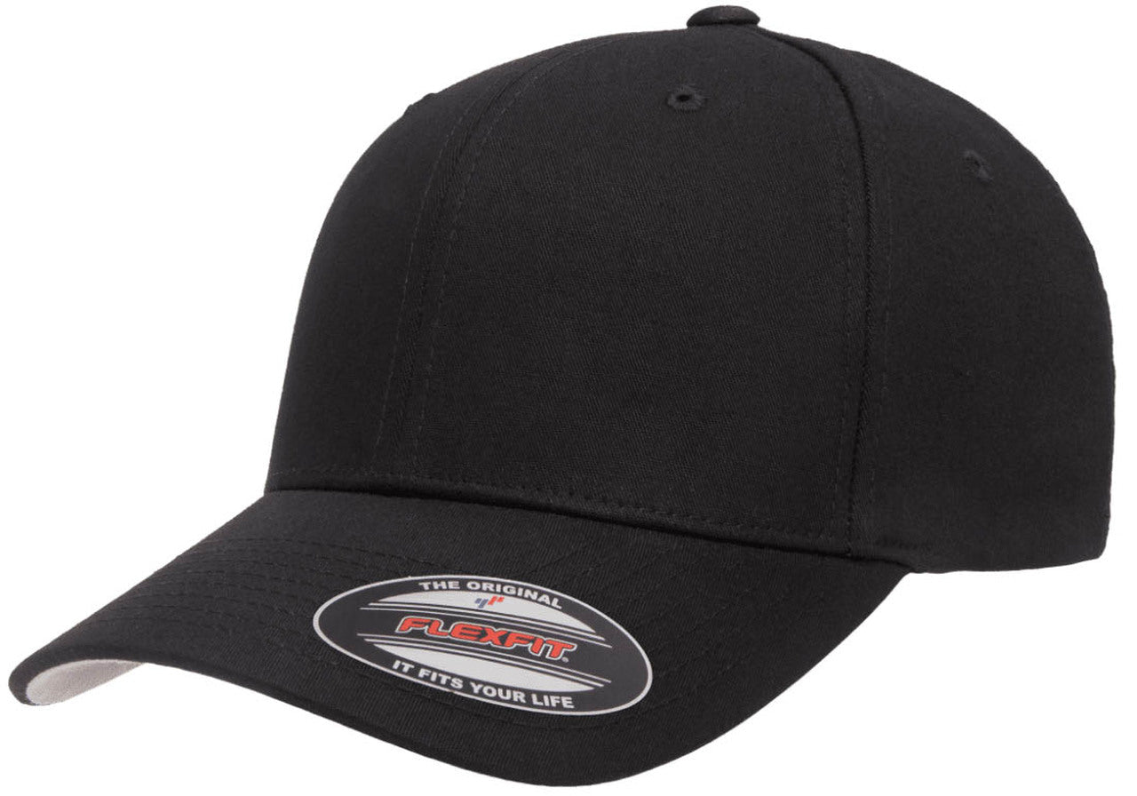 Black XL/XXL Flexfit Hats | Whiskey Road Hat Company