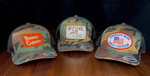 Camo Hats are in Stock!!