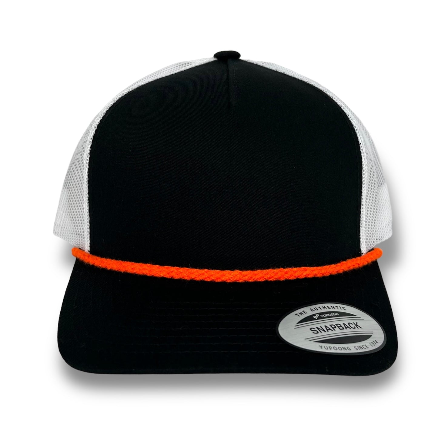 Black/White Snapback - Whiskey Road Hat Company