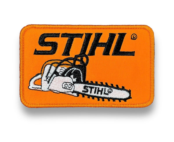 STIHL (Orange) Patch | Hat Patch | Whiskey Road Hat Company
