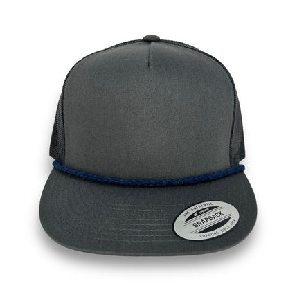 Charcoal Trucker Hat - Whiskey Road Hat Company