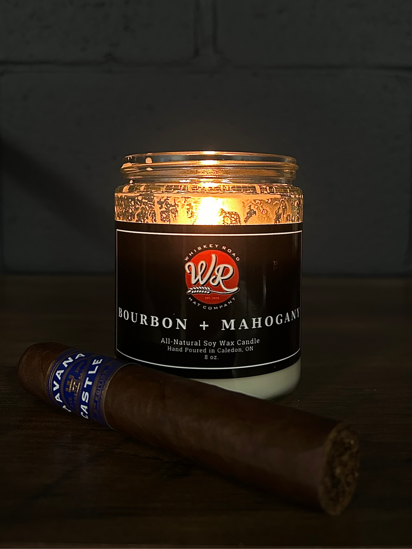 Bourbon & Mahogany Candle