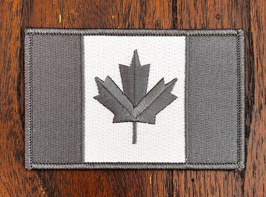 Blackout Canadian Flag