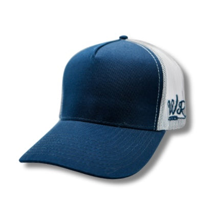 Navy/White WR Snapback
