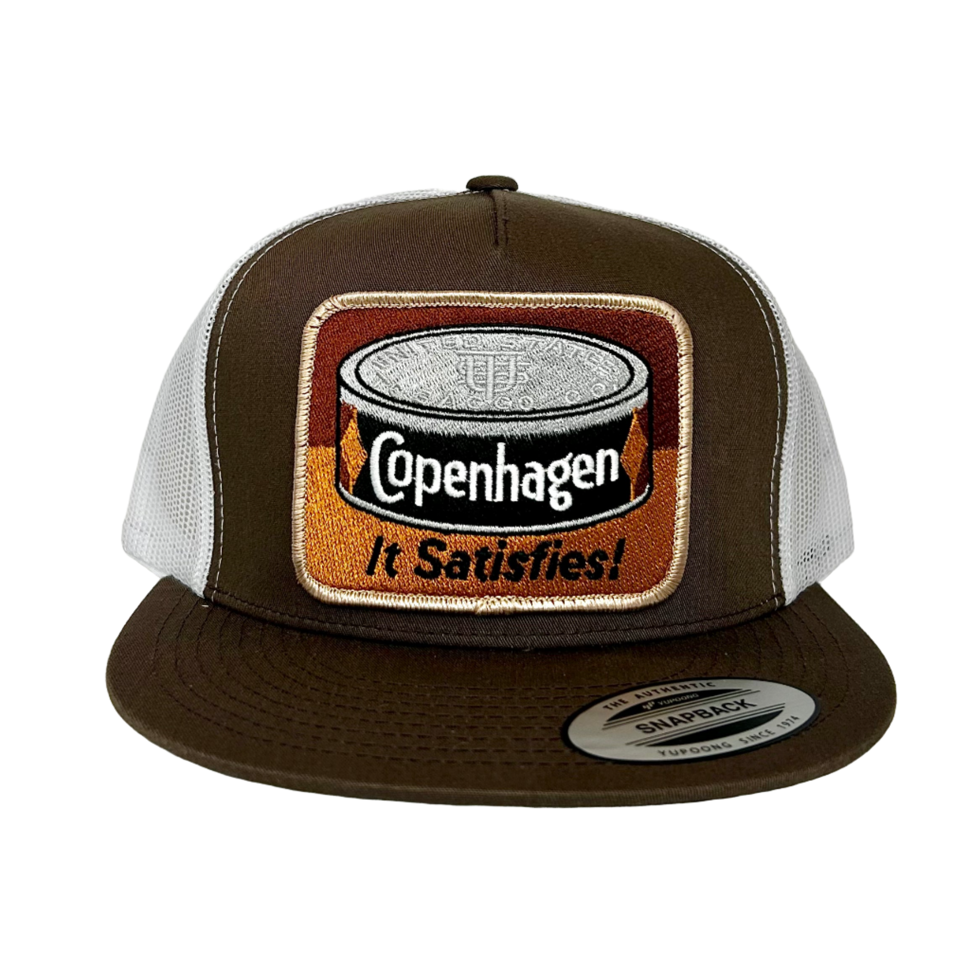 copenhagen tobacco hats and shirts Copenhagen it Satisfies Trucker Hat