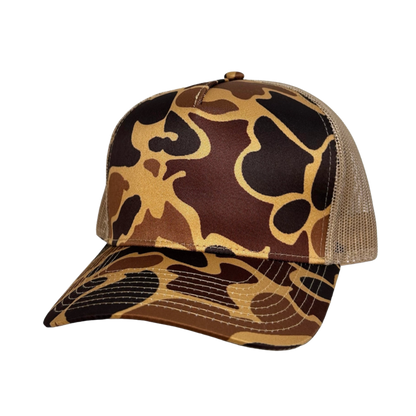 Old School Camo Snapback