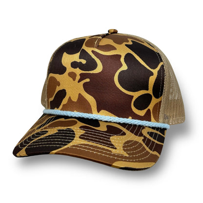 Old School Camo Snapback