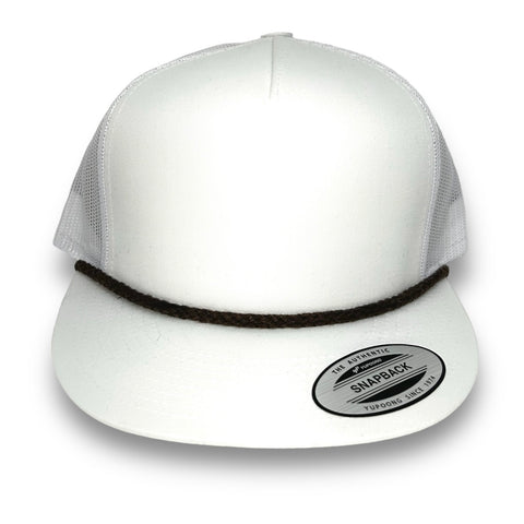 White Trucker Hat