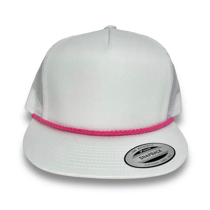 White Trucker Hat