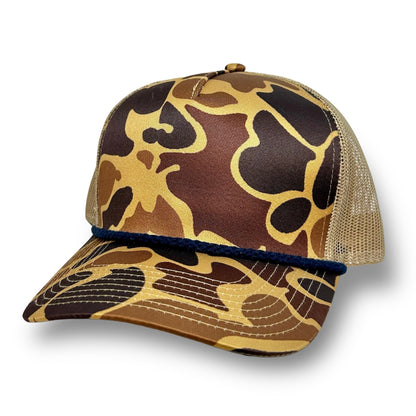 Old School Camo Snapback