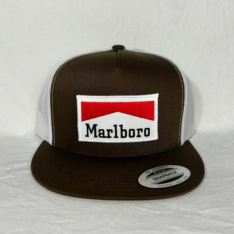 Brown/White Marlboro Trucker