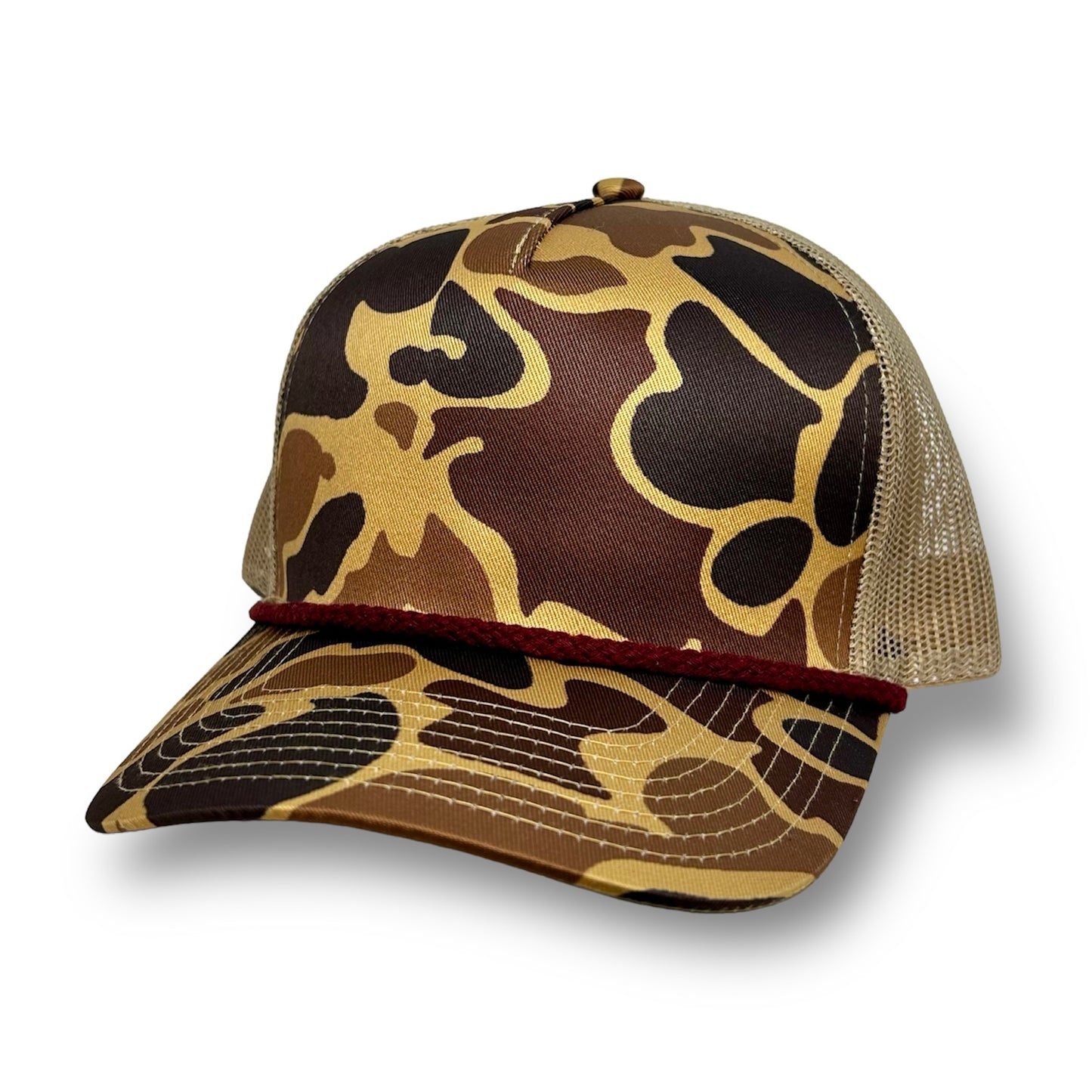 Old School Camo Snapback