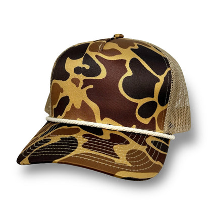 Old School Camo Snapback