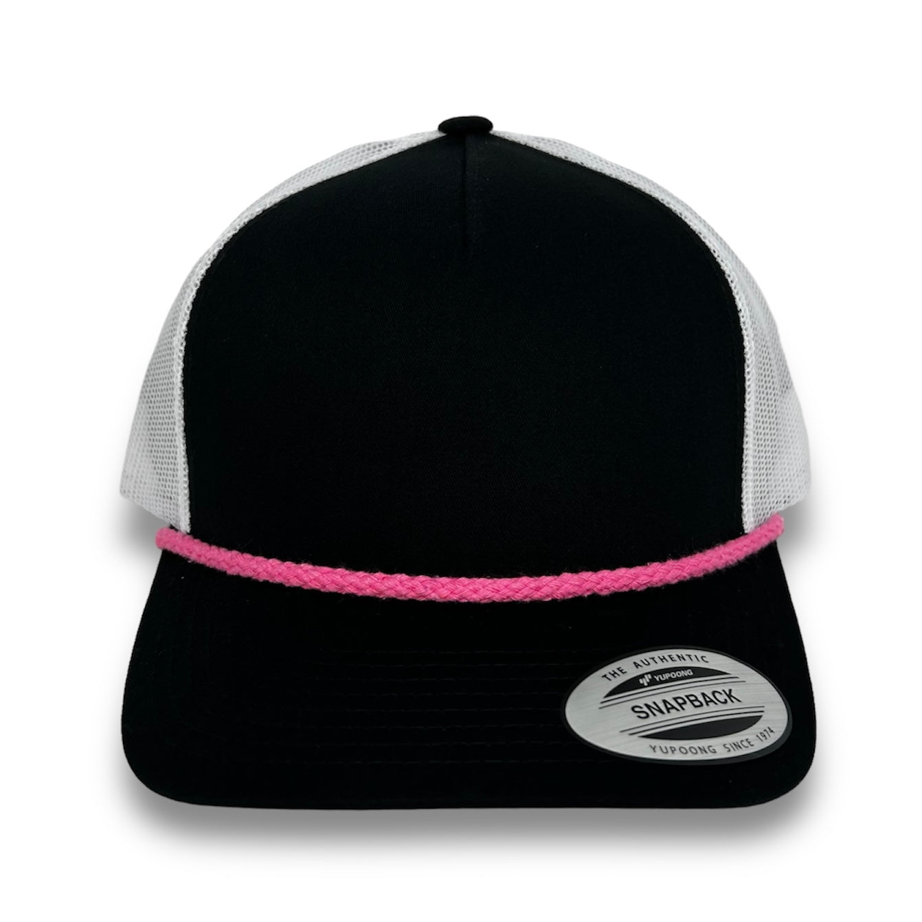 Black/White Snapback - Whiskey Road Hat Company