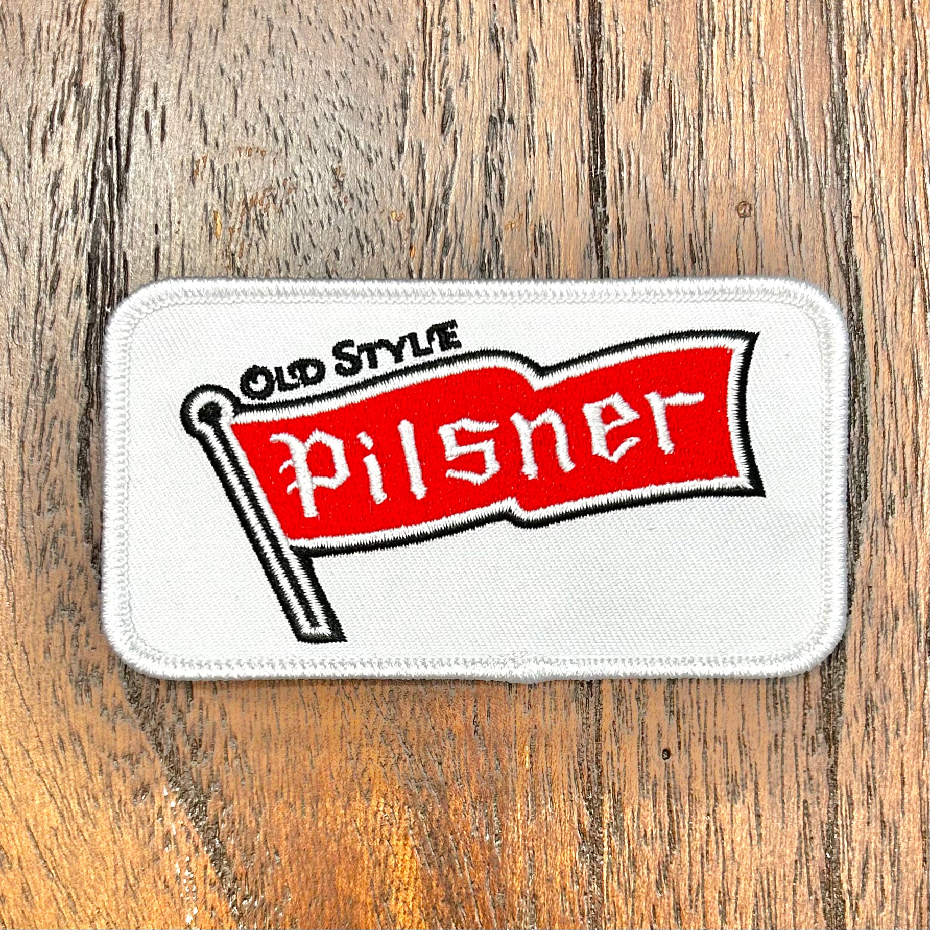 Pislner Patch Vintage Old Style Pilsner Patch | Hat Patch | Whiskey Road Hat Company