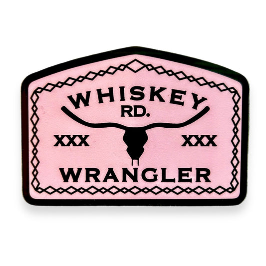 Whiskey Rd Wrangler Sticker