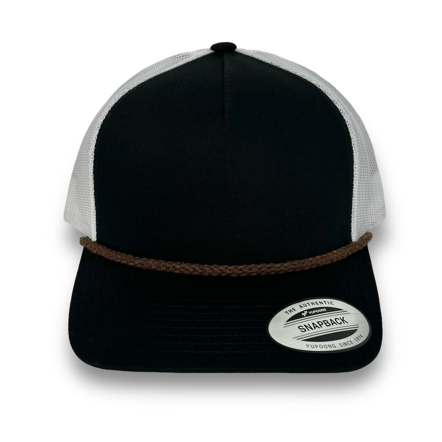 Black/White Snapback - Whiskey Road Hat Company