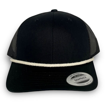 Youth Black 6-Panel