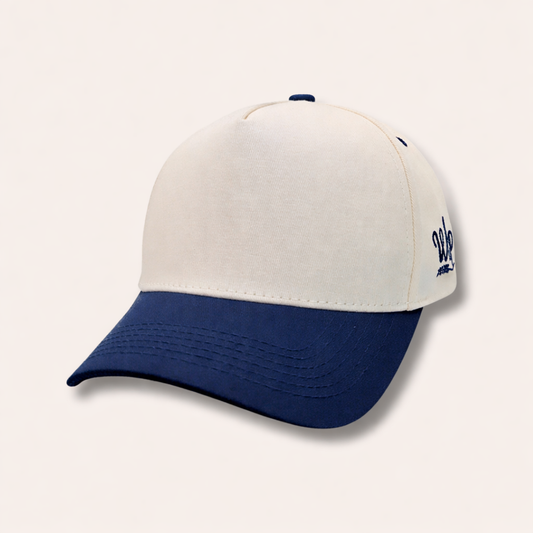 Off White/Navy Premium two-tone