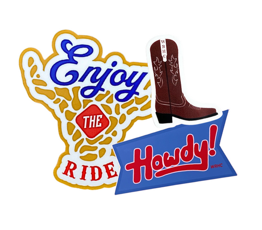 WR Western sticker bundle