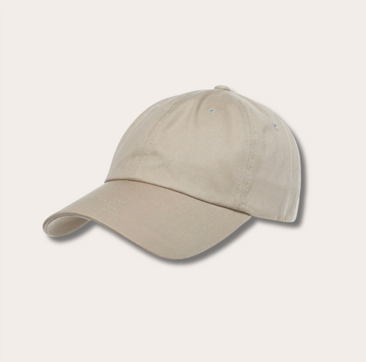 Beige Dad Hat