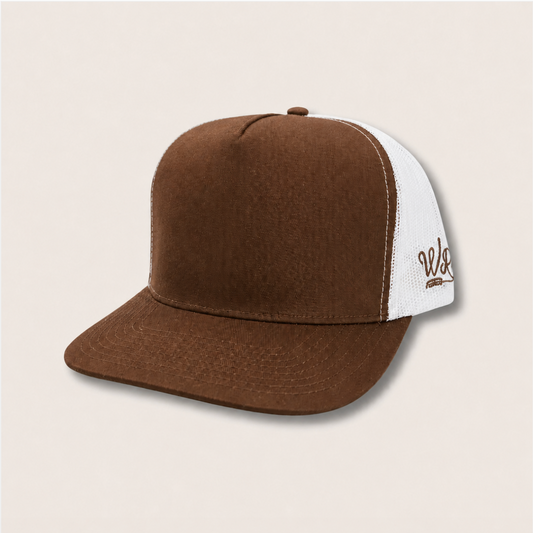 Brown/White Trucker Hat