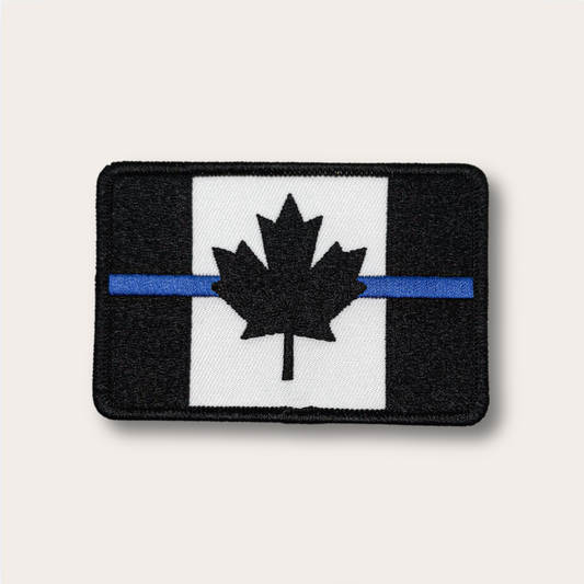 Blue Stripe Canada Patch