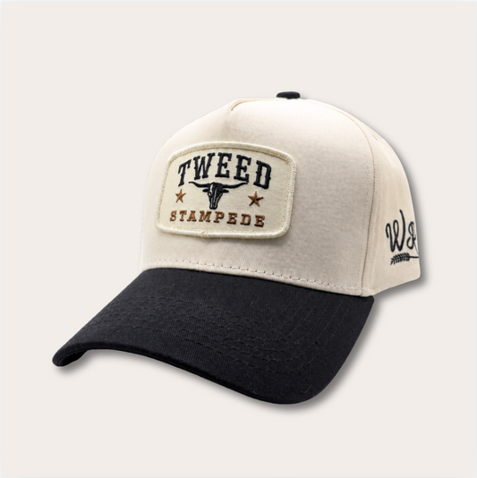 Tweed Stampede Patch (Off-white/ Black)