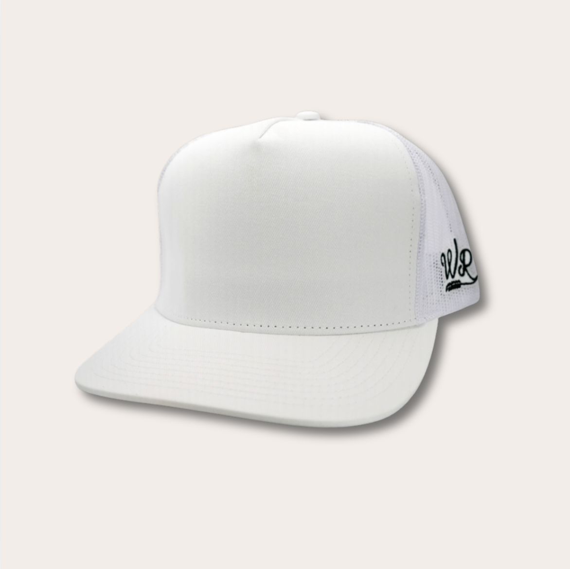 White Trucker Hat