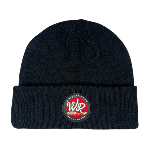 Black WR Classic Toque - Whiskey Road Hat Company