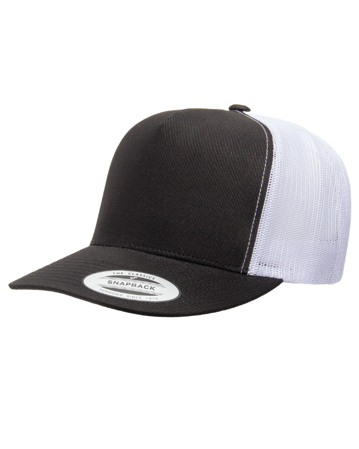 Black/White Snapback - Whiskey Road Hat Company