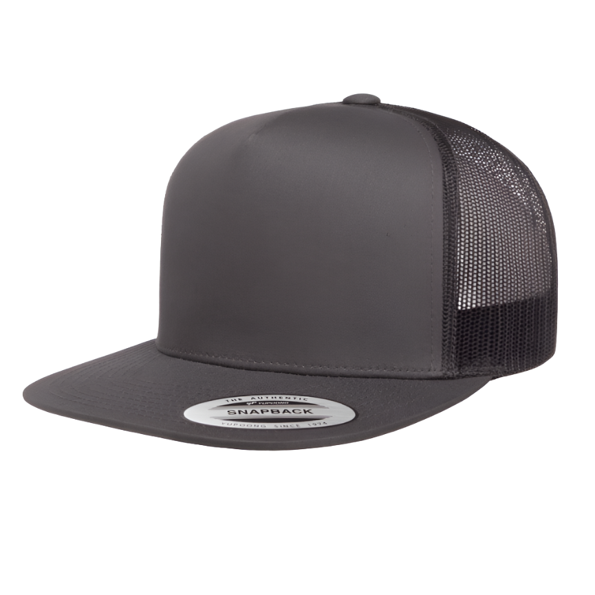 Charcoal Trucker Hat - Whiskey Road Hat Company