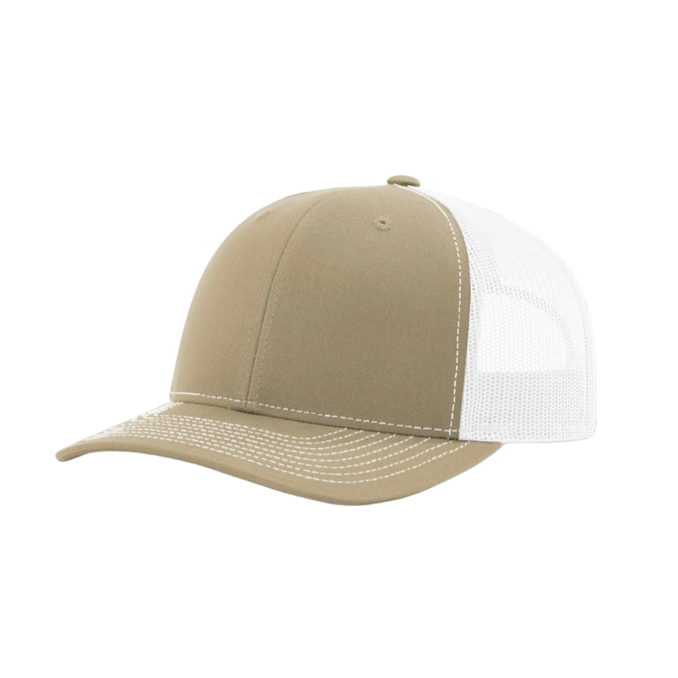 Khaki/White Snapback - Whiskey Road Hat Company