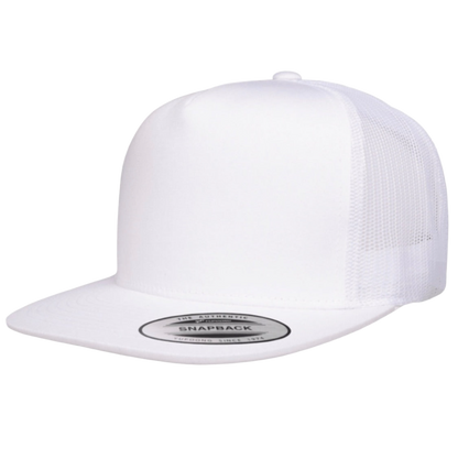 White Trucker Hat