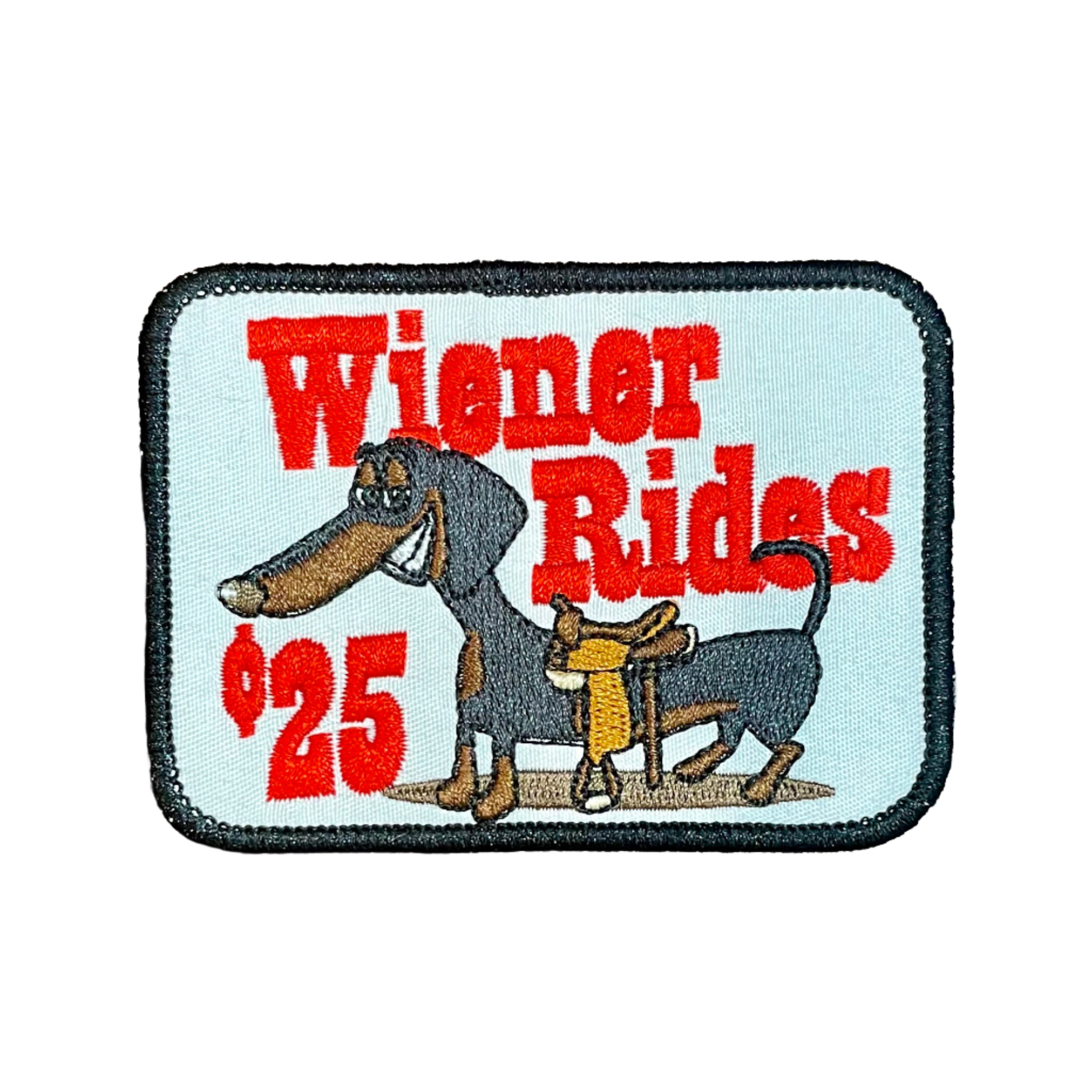Wiener Rides Wiener Rides Patch | Whiskey Road Hat Company