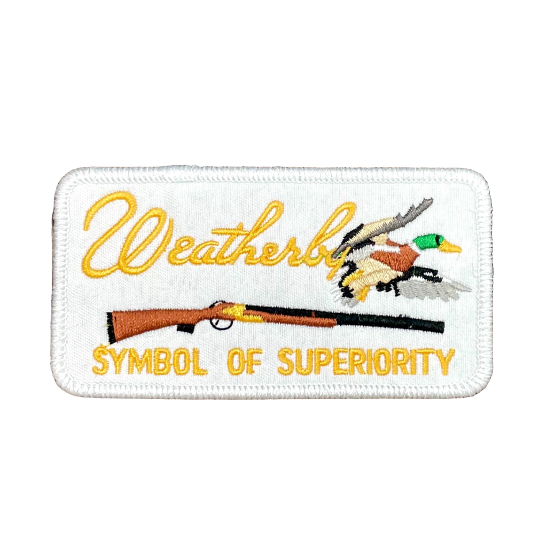 Weatherbys Icon Weatherby Patch | Hat Patch | Whiskey Road Hat Company
