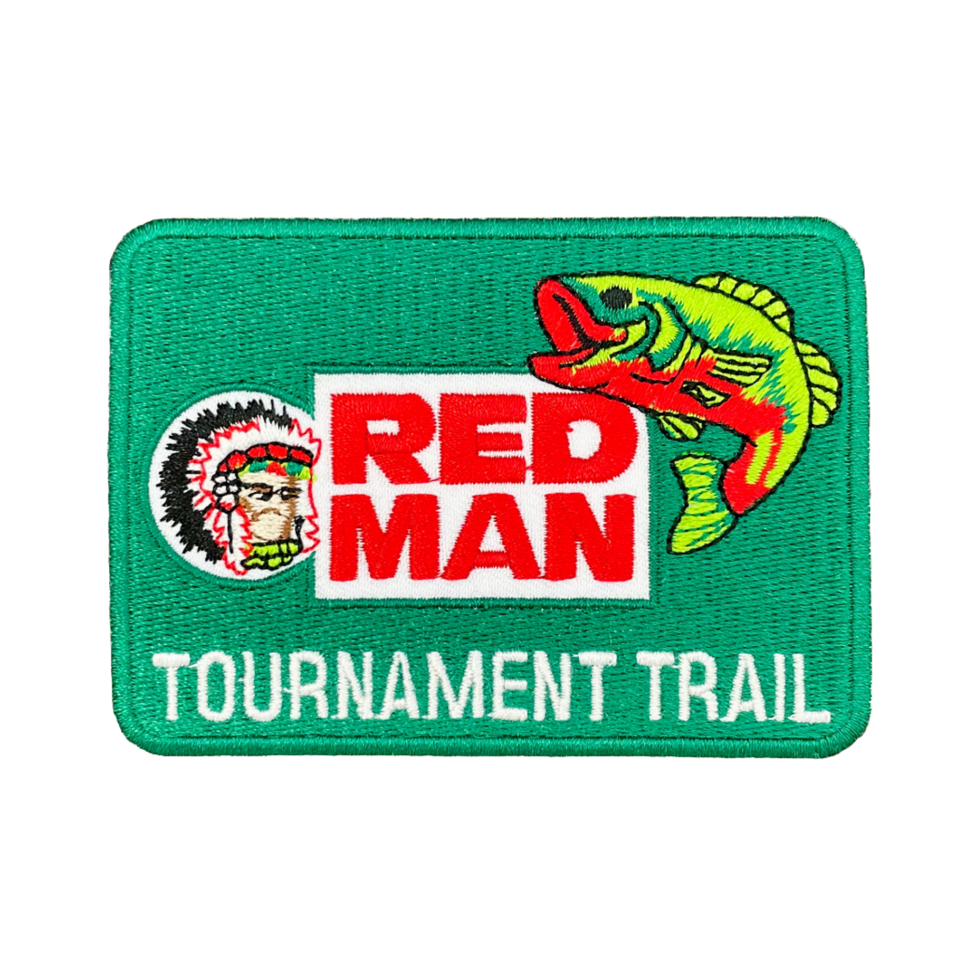 Red Man Tournament Trail Patch Hat Patch Whiskey Road Hat Company
