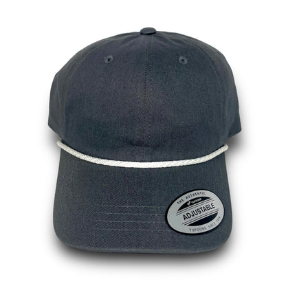 Dark Grey Dad Hat - Whiskey Road Hat Company