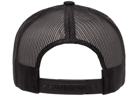 Black 5-Panel Snapback – Whiskey Road Hat Company