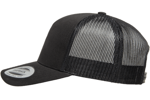 Black 5-Panel Snapback – Whiskey Hat Company Road