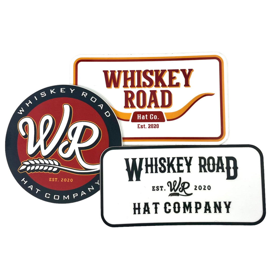 WR Sticker Bundle Pack | Patches and Hats | Whiskey Road Hat Company