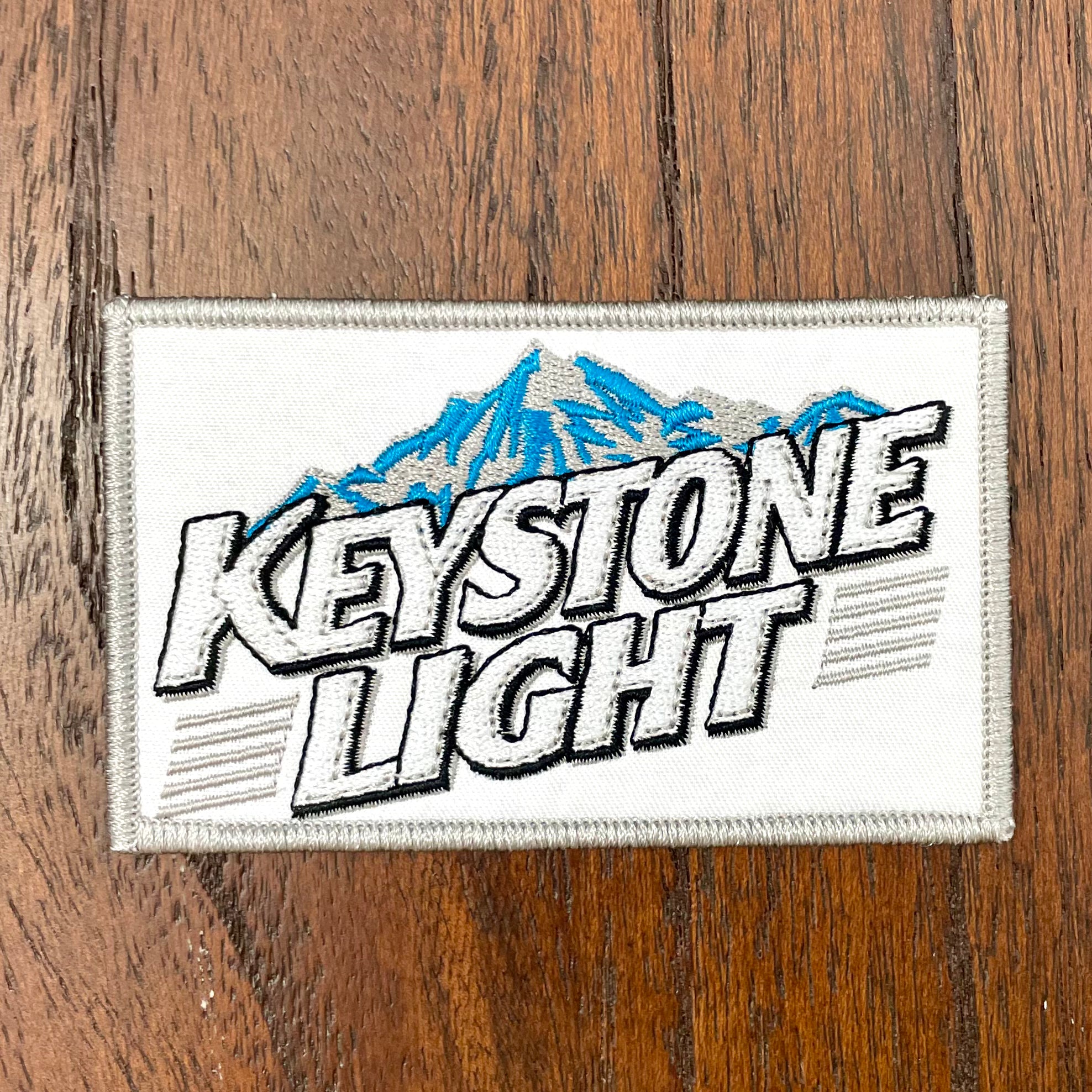 Keystone Light Patern Keystone Light Patch | Hat Patch | Whiskey Road Hat Company